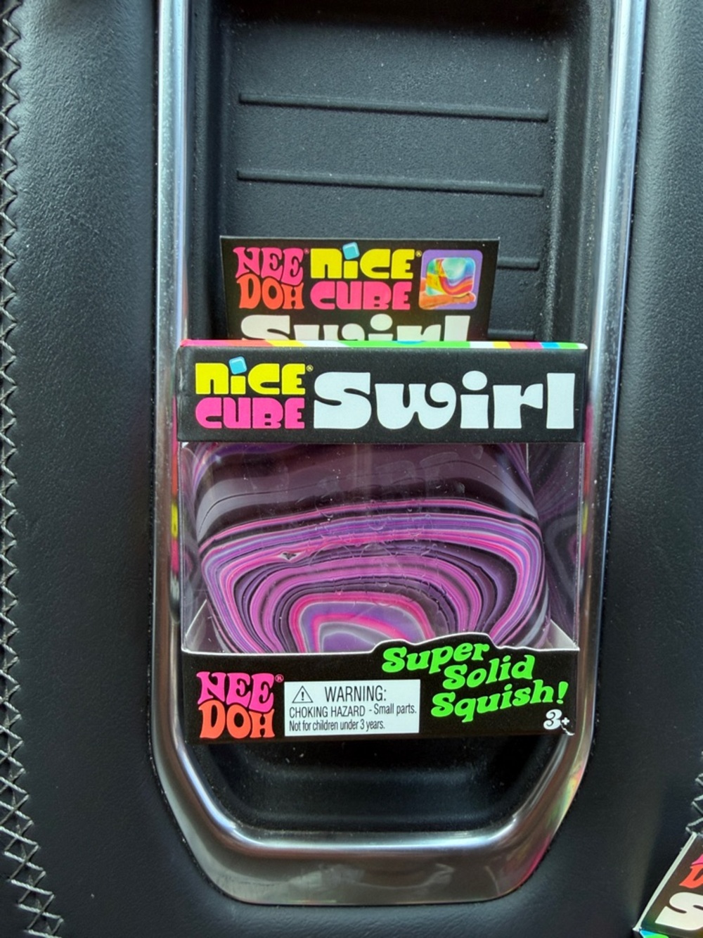 Nice Cube Swirl - Pink and Purple Super Solid Squish